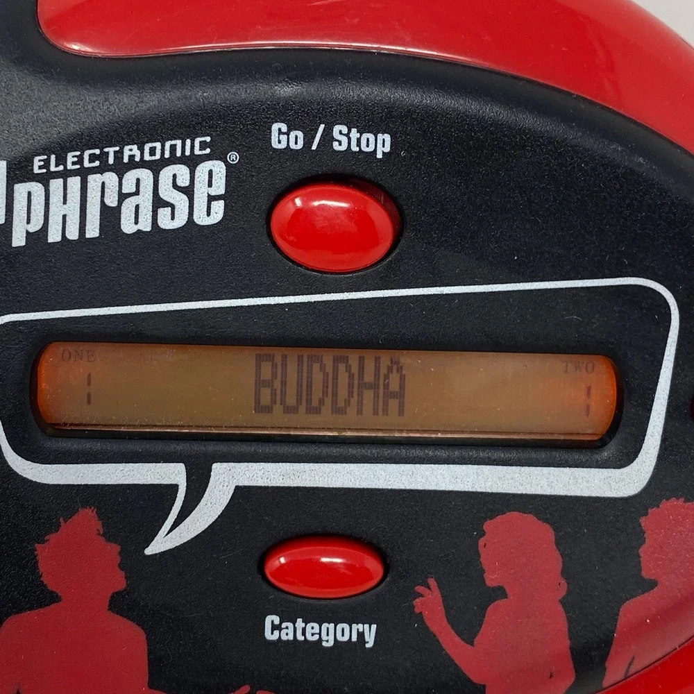 2013 Hasbro Kids Electronic Catchphrase Game Red Black Portable Word Game